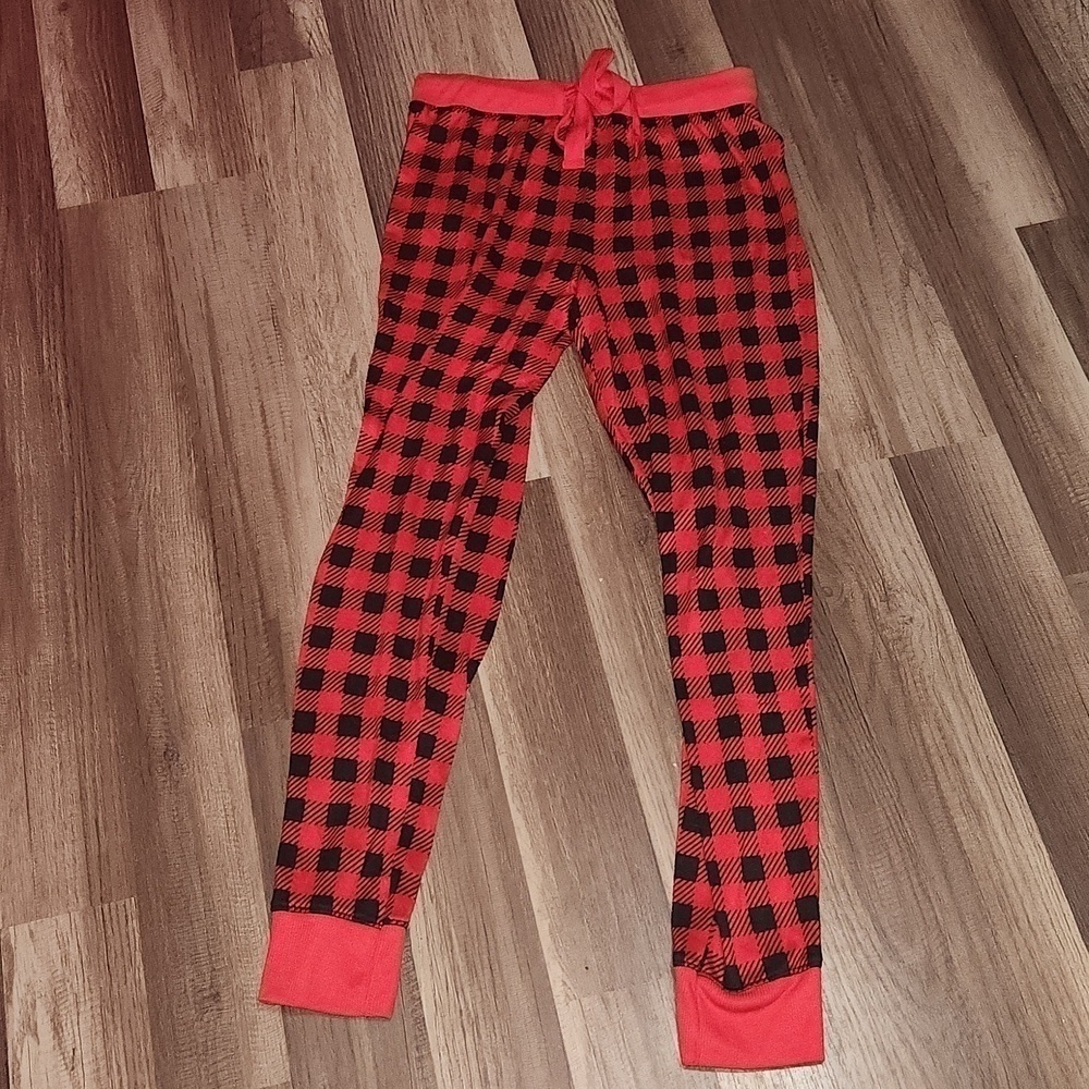 Red / Black Buffalo Plaid Pj Pants Size Small Perfect for the Winter So Soft